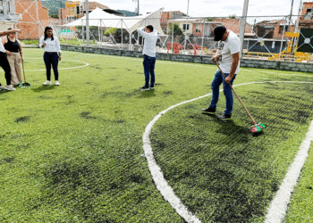 Cancha del Sacúdete en Riofrío será intervenida
