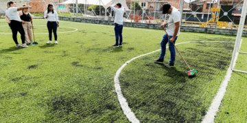 Cancha del Sacúdete en Riofrío será intervenida