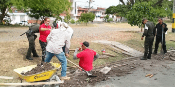 Comunidad unida le metió mano al Parque de la Familia
