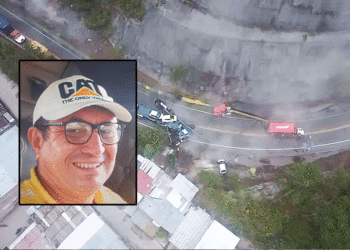 Conductor de tractocamión que transportaba ácido muere en accidente de tránsito en la vía Buga-Buenaventura