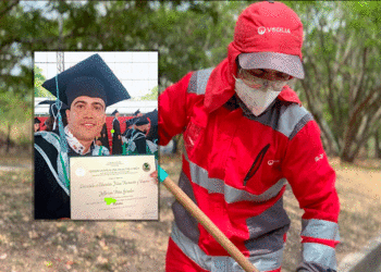 De «escobita» a Licenciado en Educación Física; Jefferson Peña logró una de sus metas, la de ser profesional