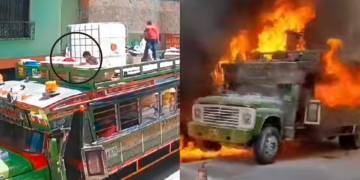 Incendio de bus escalera cobra la vida de adulta mayor