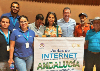 Internet de fibra óptica en varios corregimientos y veredas de Andalucía