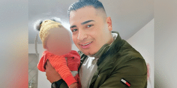 Policía que atentó contra su esposa y amante, era padre de un bebé de dos meses de nacido