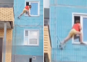 Mujer que espiaba a su esposo porque creía que era infiel, cayó al vacío y murió