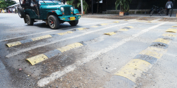 Reductores viales en el corregimiento de Nariño cada vez más deteriorados