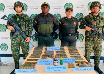 Hallado material de guerra en una zona boscosa del municipio de Roldanillo; al parecer sería del Clan del Golfo