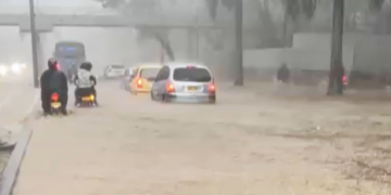 Impresionantes imágenes: aguacero causó graves inundaciones en Cali