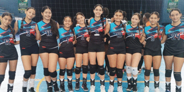 Selecciones de voleibol de la Mercantil y Gidelpa, campeones en Juegos Intercolegiados Departamentales