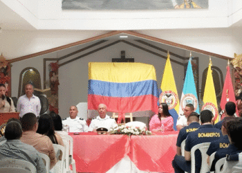 Bomberos de Zarzal conmemoraron sus primeros 70 años