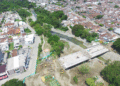 El puente de La Primera en Buga avanza a buen ritmo; comunicará a los barrios El albergue y El Carmelo de la Ciudad Señora