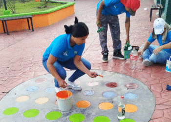 Parque infantil de San Pedro fue embellecido; otras áreas también serán mejoradas