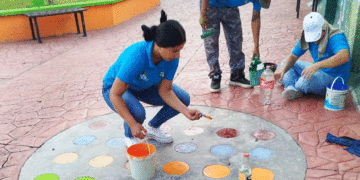 Parque infantil de San Pedro fue embellecido; otras áreas también serán mejoradas