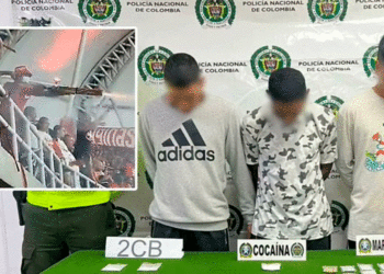Alias ​​’El Cañonero’, capturado en Palmira tras atacar a la Policía con pólvora en el Estadio Pascual Guerrero
