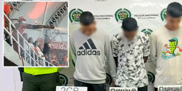 Alias ​​’El Cañonero’, capturado en Palmira tras atacar a la Policía con pólvora en el Estadio Pascual Guerrero