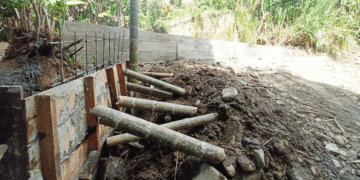 Bolívar impulsa desarrollo rural con la construcción de muro de contención y la rehabilitación de vías