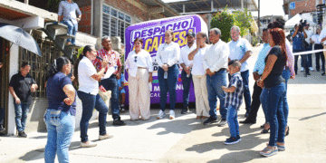 Corregimiento El Vínculo de Buga estrena pavimento