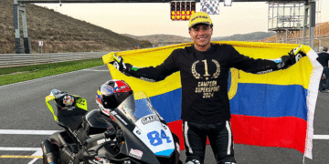 Juan Esteban Rivera: orgullo sanpedreño campeón en la Copa España de motociclismo