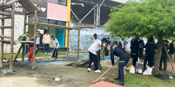 Manos unidas para recuperar zona verde en el Tomás Uribe  
