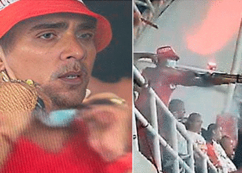 Millonaria recompensa por hincha que atacó a la Policía con un cañón de pólvora en el Pascual Guerrero; ya está identificado