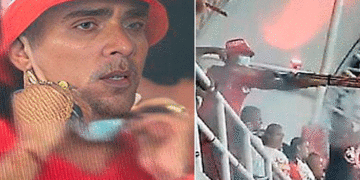 Millonaria recompensa por hincha que atacó a la Policía con un cañón de pólvora en el Pascual Guerrero; ya está identificado