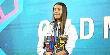 Nico Samanta logró oro en paranatación en campeonato realizado en México