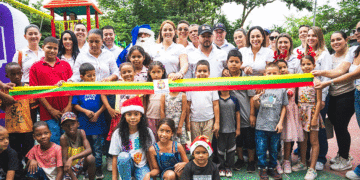 Comunidad del corregimiento Pueblo Nuevo, en Buga, estrena parque