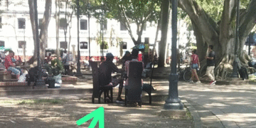 En Buga, el espacio público se transforma: parque central se convierte en comedor al aire libre