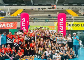 Escumer de Tuluá se corona doble campeón en el Campeonato Nacional de Baby Voley