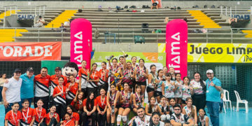 Escumer de Tuluá se corona doble campeón en el Campeonato Nacional de Baby Voley