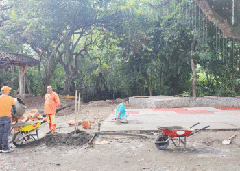 Inician obras de embellecimiento en Bolívar