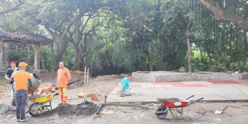 Inician obras de embellecimiento en Bolívar