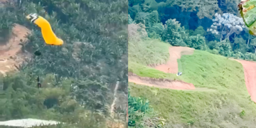 Mujer extranjera muere al caer de un parapente en Roldanillo