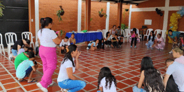 Niños y jóvenes fueron protagonistas en el cierre de la Mesa de Participación en San Pedro