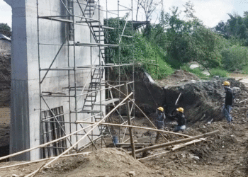 Puente de Papayal va bien; la Gobernación del Valle invierte cerca de $7 mil millones