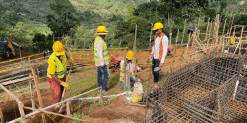 Avanza en un 55% la planta de tratamiento de agua en La Moralia