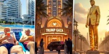 Donald Trump publica un video sobre su visión del futuro de Gaza