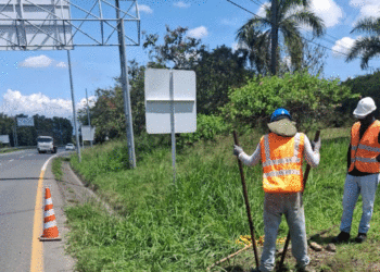 Avanza instalación del sistema de iluminación LED en la salida norte de Tuluá
