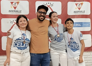 Los Celtas de Tuluá brillan en Esgrima tras conquistar cinco medallas en Cali