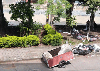 Preocupación en el barrio Villanueva por acumulación de basuras a orillas del río Tuluá