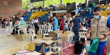 Universidades y Alcaldía de Bolívar brindaron atención médica a comunidad indígena