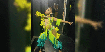 La Gran Nahiara, talento tulueño que brilla en la escena nacional del baile