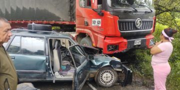 Accidente en la vía Roldanillo–Bolívar deja cuatro lesionados