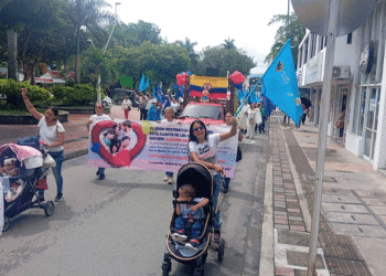 Con multitudinaria marcha, tulueños expresaron su rechazo al aborto