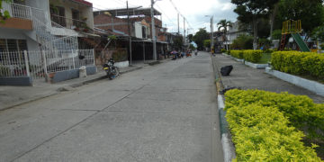 Calle arriba, calle abajo en el barrio Pueblo Nuevo