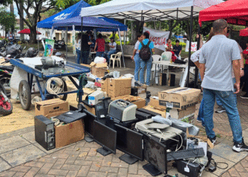 Exitosa jornada de reciclatón de desechos tecnológicos en Buga