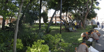 Internos de la cárcel de Tuluá hacen aporte social en la calle