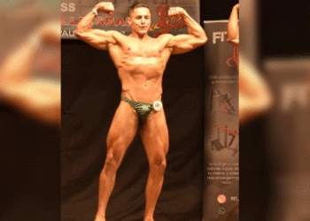 Javier Agudelo deja huella en el fisiculturismo europeo