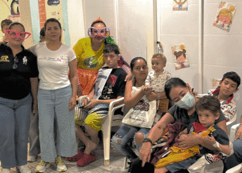 Niños hospitalizados en Tuluá fueron homenajeados en el Día del Niño