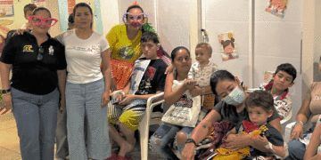 Niños hospitalizados en Tuluá fueron homenajeados en el Día del Niño